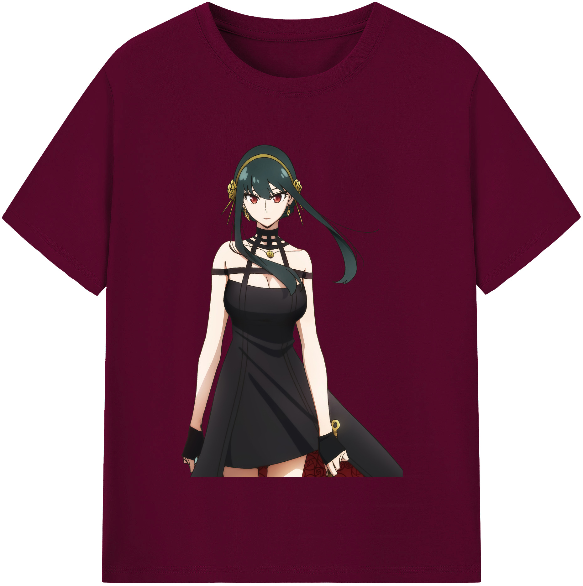（画像用） SPY×FAMILY间谍家家酒 レディースカジュアルプリントTシャツ（綿100％）